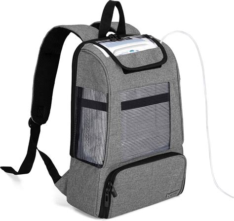 Curmio Travel Carrying Bag For Portable Oxygen Concentrators Universal