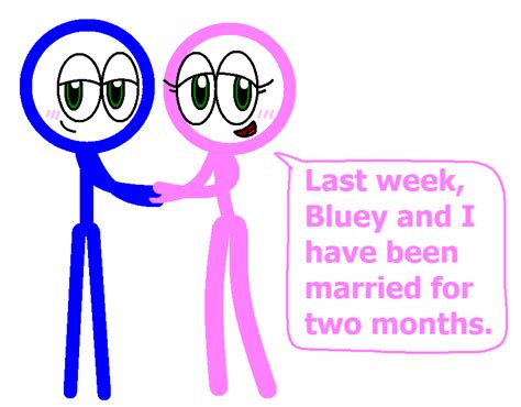 Bluey And Rosys 2nd Month Anniversary By Enophano On Deviantart