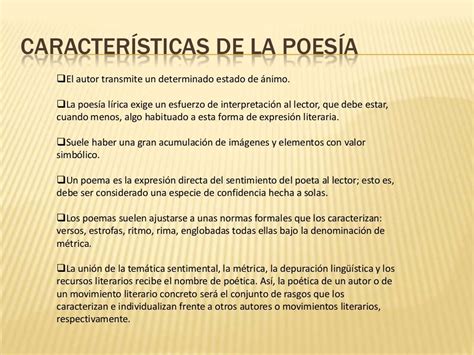 Pin De Elsa En Características De La Poesía Poesia Lirica Poemas Poesía