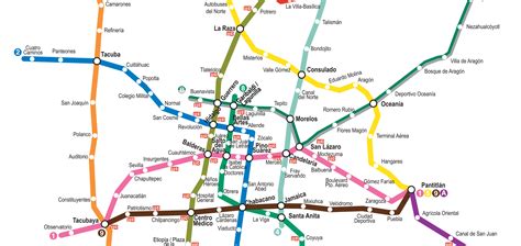 Como Usar El Metro De La Cdmx En Mapa Del Metro Metro De La Images
