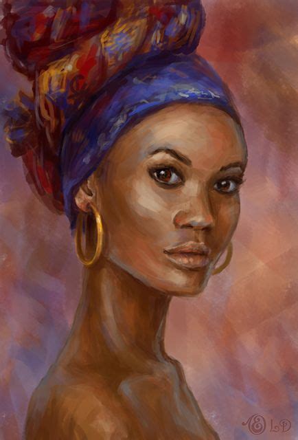 Black Beauty Black Art African American Art Female Art