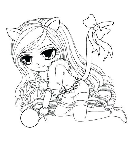 Anime Chibi Coloring Pages At Free Printable