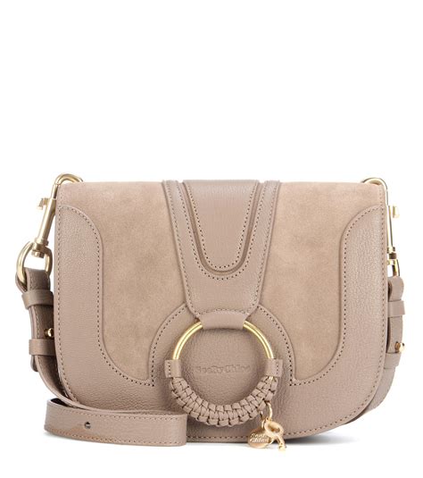 See By Chloé Hana Medium Leather Shoulder Bag In Natural Lyst