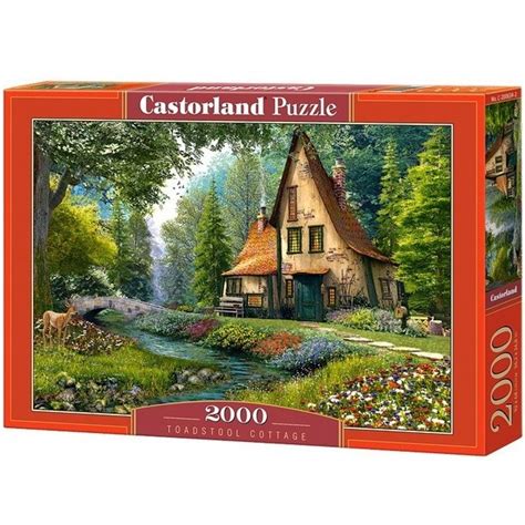 Toadstool Cottage Dominic Davison Castorland Puzzle 2000 Pc
