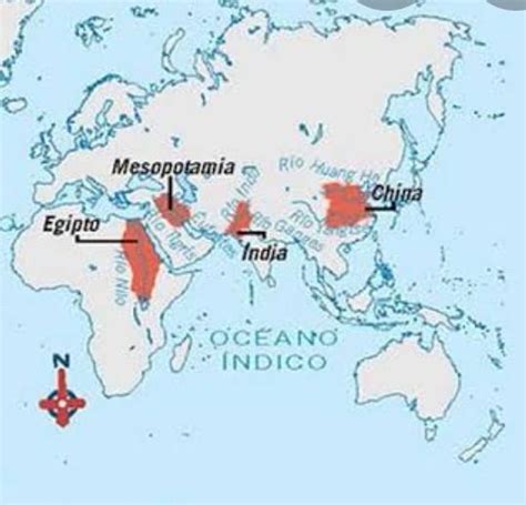 Elabor Un Mapa Mundi Y Localizar Las Siguientes Civilizaciones
