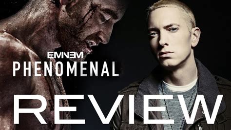 Phenomenal Eminem New Song Review Youtube