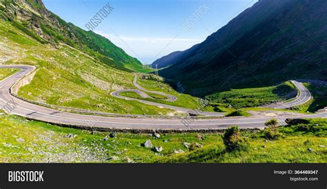 Winding Mountain Road Image And Photo Free Trial Bigstock