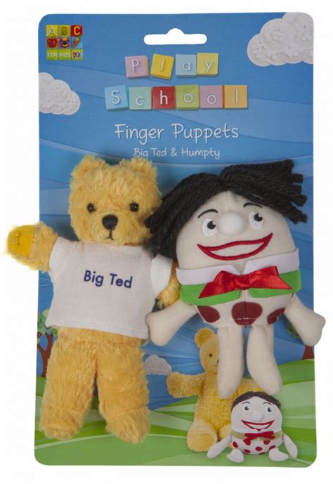 Buy Play School Humpty And Big Ted Finger Puppets At Mighty Ape Australia