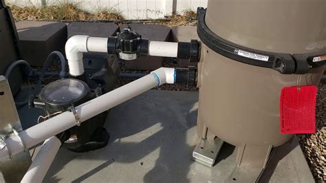 A coping and/or decking is then installed over the ringbeam, the concrete deck around the pool is poured and then an interior finish can be applied. Pool Equipment Pad Setup with pump, heater and filter ...