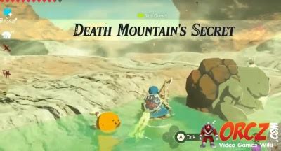 Breath of the wild: death mountain's secret