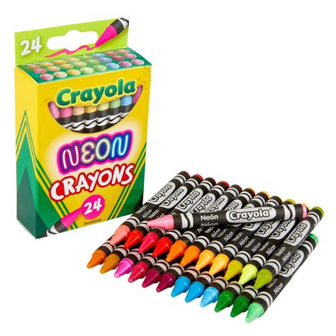 Crayola Crayons Neon 24pkg Michaels