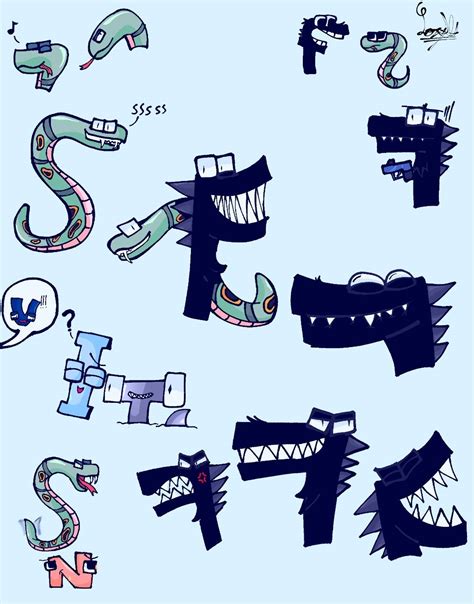 alphabet lore doodles by lorysg on deviantart