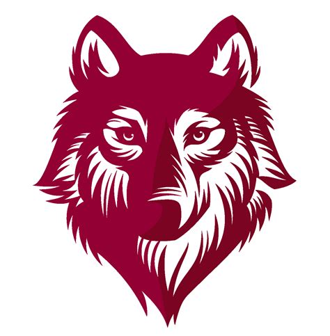 Gallery For Wolf Logo Png Wolf Stencil Wolf Illustration Wolf