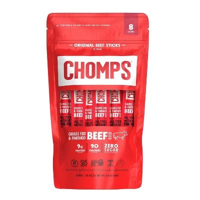 Chomps Original Beef 8ct 9 2oz Target