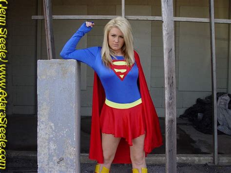 Jenn Steele In December Steele Supergirl Cosplay A Image Set