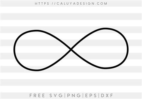 Free Infinity Symbol Svg Png Eps And Dxf By Caluya Design