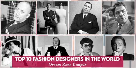 List Of Top 10 Fashion Designers In The World Best Design Idea