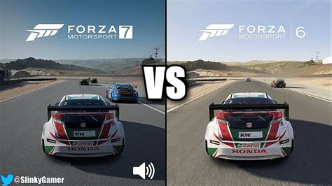 Forza Motorsport 7 Vs Forza 6 Graphics And Sound Comparison Xbox One