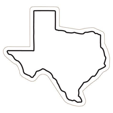 State Of Texas Outline Vector | Free download on ClipArtMag