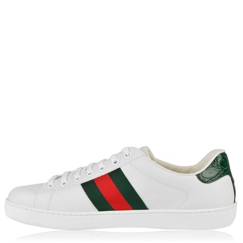 Gucci New Ace Web Trainers Men Low Trainers Flannels
