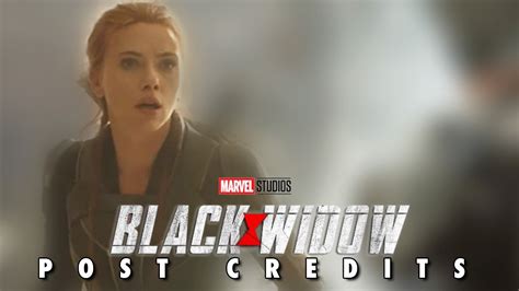 They exchange a banter that isn't quite friendly but isn't suspicious, either. Black Widow LEAKED Post Credit Scene Reveals MAJOR TWIST ...