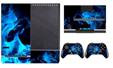 261 Fire Vinyl Skin Sticker Protector For Microsoft Xbox One And 2