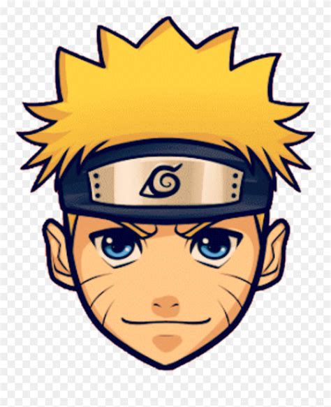 Download Naruto Face Png Anime Boy Easy Drawing Clipart 5712904