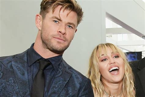 Chris Hemsworth Seemingly Jokes About Liam Miley Cyrus Split