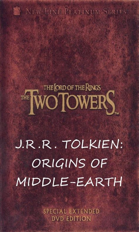 J R R Tolkien Origins Of Middle Earth Thetvdb Com