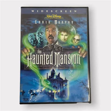 Walt Disney The Haunted Mansion Dvd 2003 Widescreen Edition Eddie
