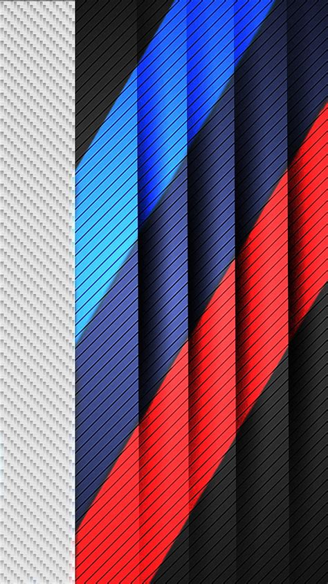 Bmw Stripes On Metal Bmw Stripes Brand Carbon Fibre Logo M Logo