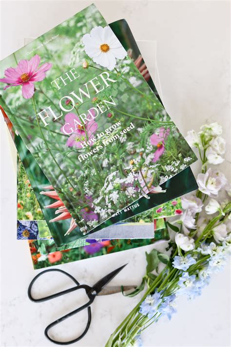 Look Inside These 7 Books On Growing Flower Gardens Tidbits