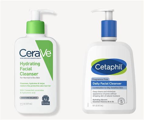 Cerave Vs Cetaphil Facial Cleanser American Woman
