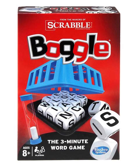 Boggle Scrabble Brain Box Games