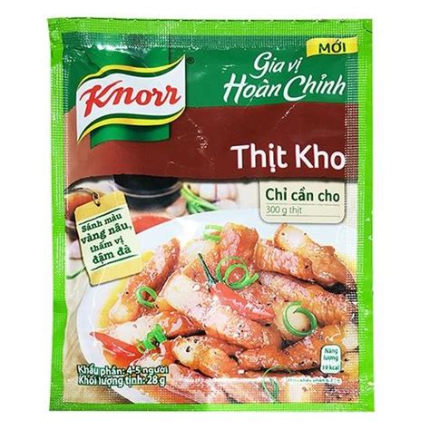 Knorr Seasoning Thit Kho 28g From Buy Asian Food 4u