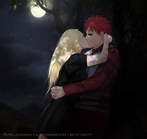 Paypal Commission Gaara X Oc Kiss By Lesya7 On Deviantart