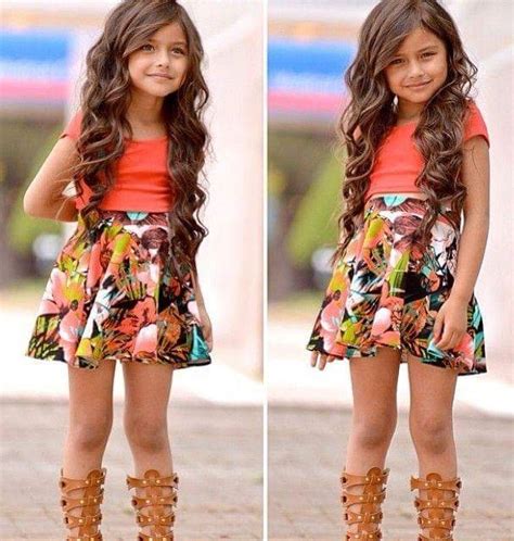 Little Girls Taking Fashion To Another Level