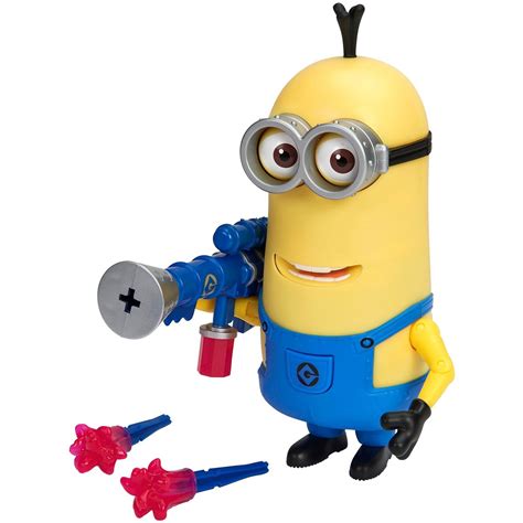 Despicable Me 2 Minion Kevin With Jelly Blaster Deluxe Action Figure