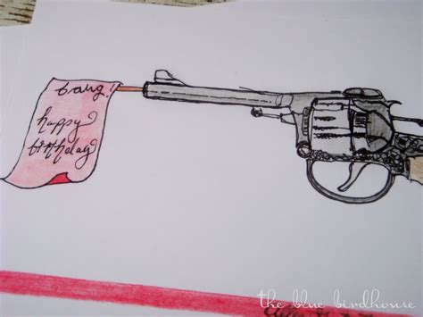 Maybe you would like to learn more about one of these? The Blue Birdhouse: Birthday Cards // Bicycle & Gun