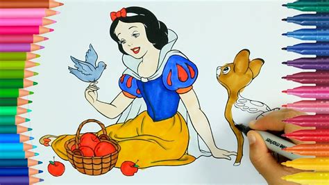 Ver dibujos animados online ⭐gratis⭐ y en hd. Blanca Nieves | Dibujos Para Niños | Learn Colors - YouTube