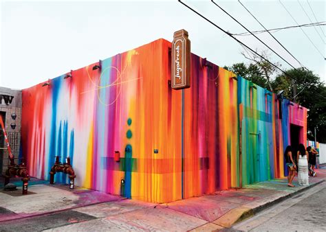 This has been affectionately referred to as manhattanization and it has been referred to as the 'manhattan of the south.' See Miami's Most Spectacular Street Art - Galerie