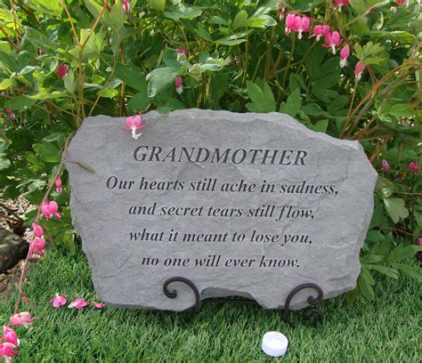 Mother Memorial Stones For Garden Goodbyes Are Not Forever Memorial