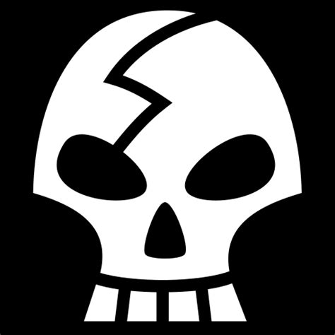 Harry potter skull icon, SVG and PNG | Game-icons.net