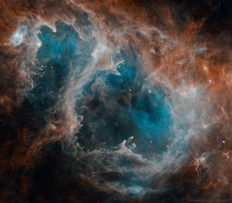 The Soul Nebula In Infrared From Herschel Via Feed Me Astronomy