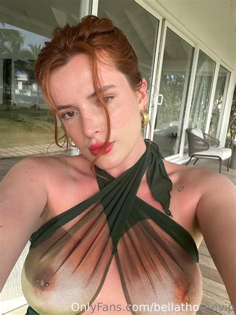 Bella Thorne Pierced Nipples See Through Onlyfans Set Leaked