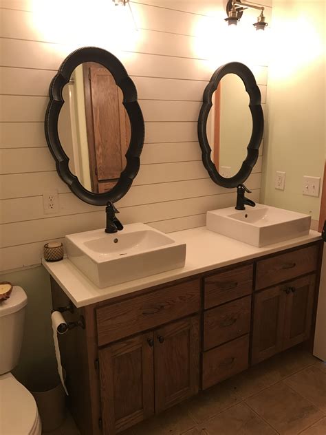 Granite kitchen sinks are designed to withstand almost anything, but regular cleaning is still for a daily clean, use some soapy water and a sponge and be sure to dry off the sink when you're remove stains with white vinegar. Varatane briar smoke stain oak. Shiplap, antique mirrors ...