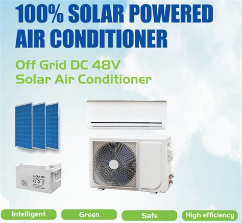 12000btu 1ton 3500w 48v Solar Air Conditioning Off Grid China Solar