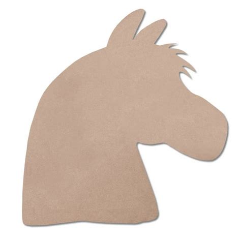 Leimholzplatte 23,3 x 94,5 x 1,8 cm; Steckenpferd „Galopp" zum Selbstgestalten, W-91029 ...
