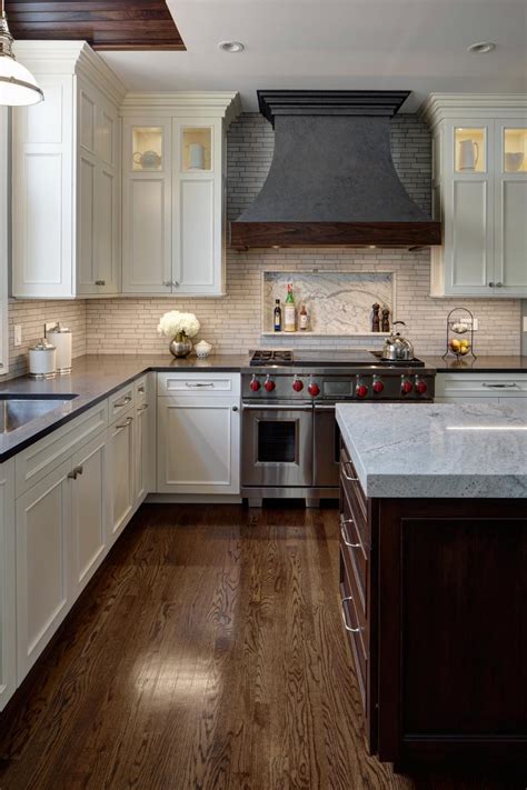 77 free shipping on orders over $25 shipped by amazon White Transitional Kitchen With Metal Hood | HGTV