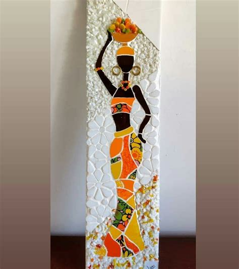 African Drawings African Art Paintings Mosaic Art Projects Mosaic
